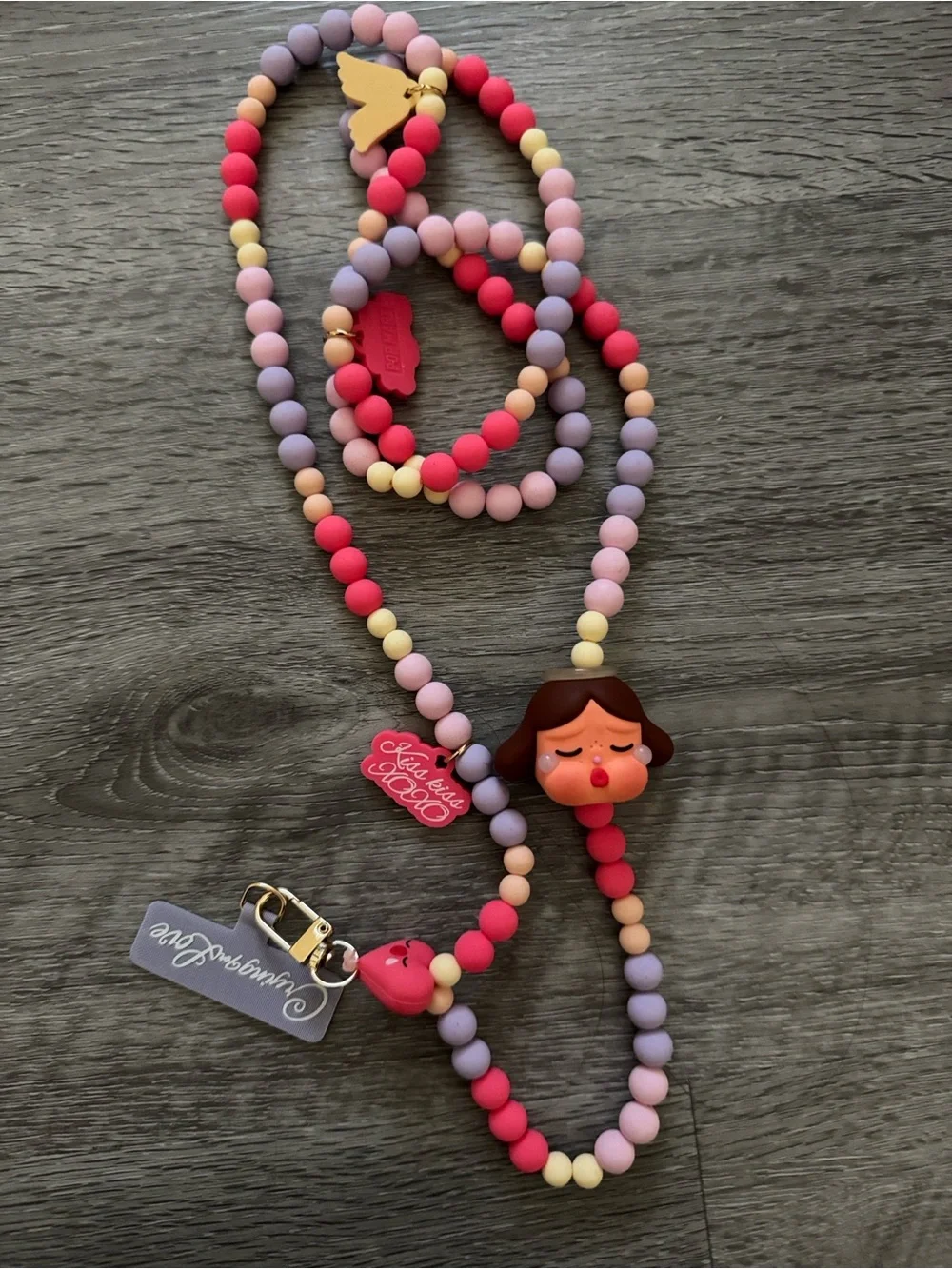 POP MART Crybaby Crying for Love Phone Charm